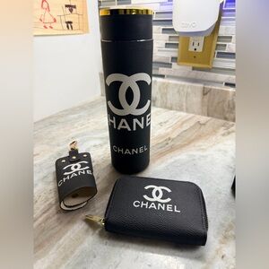 Chanel Thermos, wallet and key wallet set. New in Box GWP
